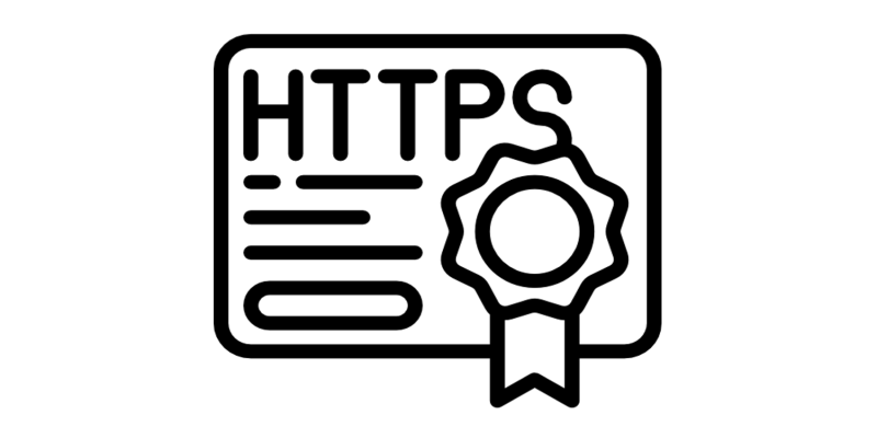 Websites that start with https already have an SSL certificate