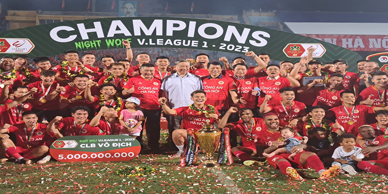 CLB Công An Hà Nội: Hành trình "Tái sinh Huyền thoại" và Chinh phục V-League 3 clb cahn vo dich