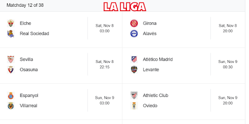 Lịch Thi Đấu Bóng Đá 2025: Cuộc Đua Khốc Liệt Ở Mọi Giải Đấu 2 lich thi dau la liga