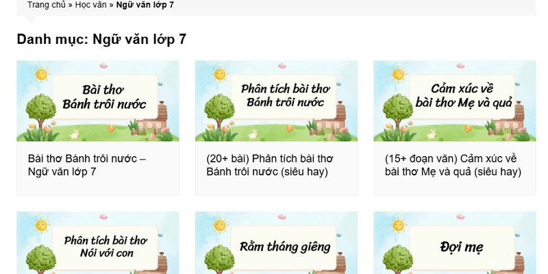 Đánh giá chiều sâu phân và giá trị học tập