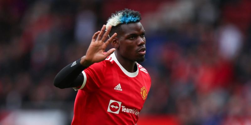 Paul Pogba ăn mừng bàn thắng tại chung kết World Cup năm 2018 