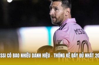 Messi Có Bao Nhiêu Danh Hiệu – Thống Kê Đầy Đủ Nhất 2026