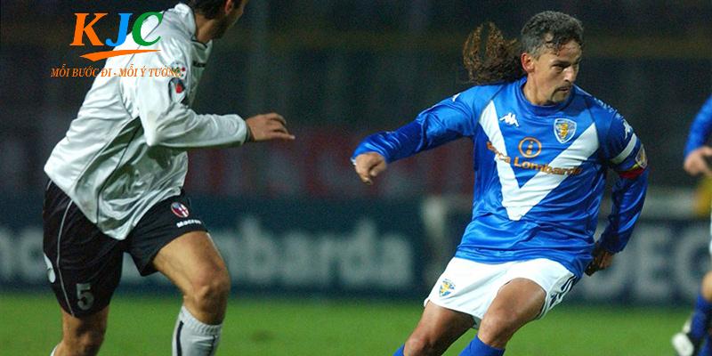 Baggio trong màu áo đội tuyển Ý huyền thoại